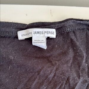 James Perse black t-shirt